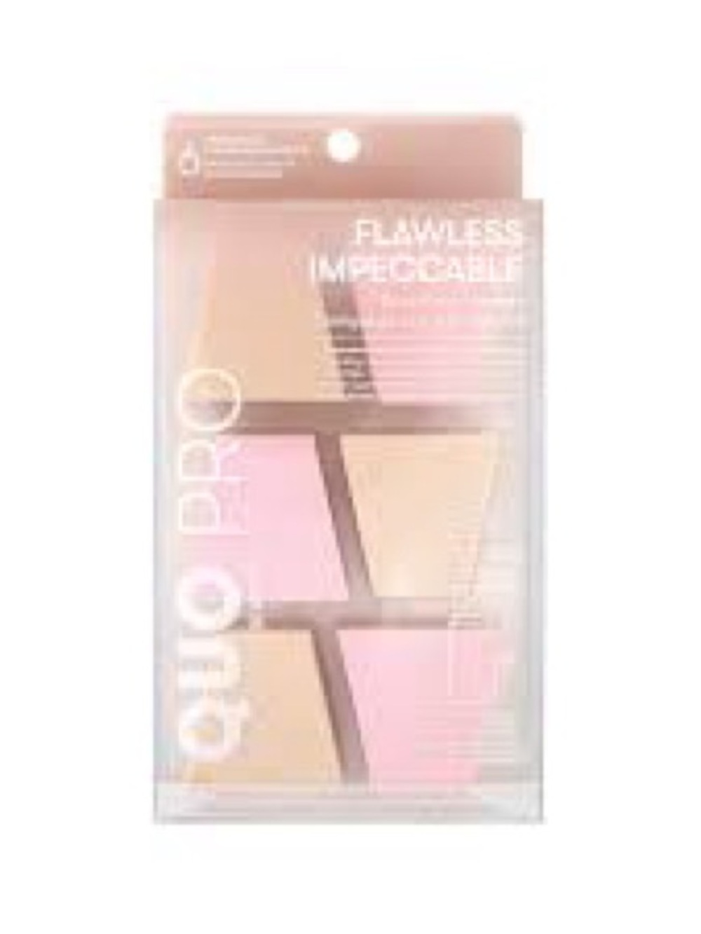 Quo Beauty Pro Flawless Dual-Finish Wedges 6-Pack